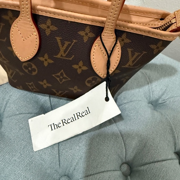 Louis Vuitton Neverfull BB, Monogram, Coated Canvas w/ Dust Bag - Picture 14 of 16